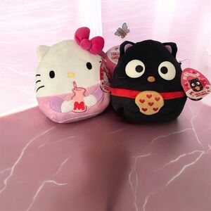 LIMITED EDITION✨Hello Kitty & Black Cat Squishmallow